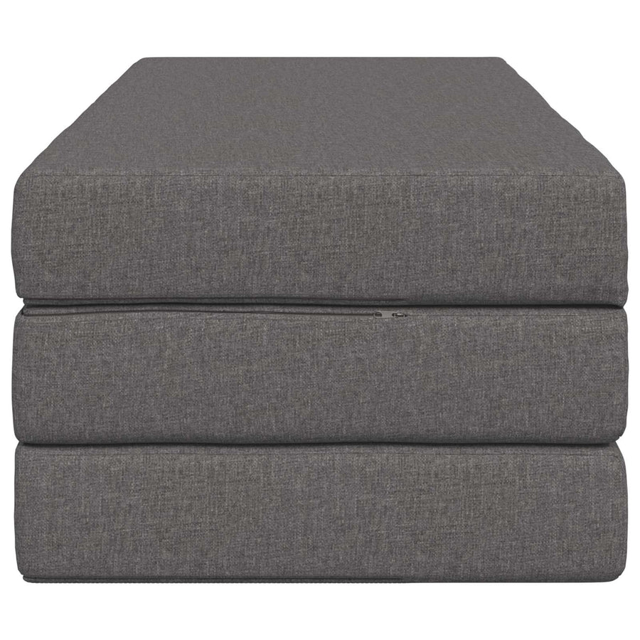 Vouwbare Bankbed 160 x 67 x 45 cm Lichtgrijs
