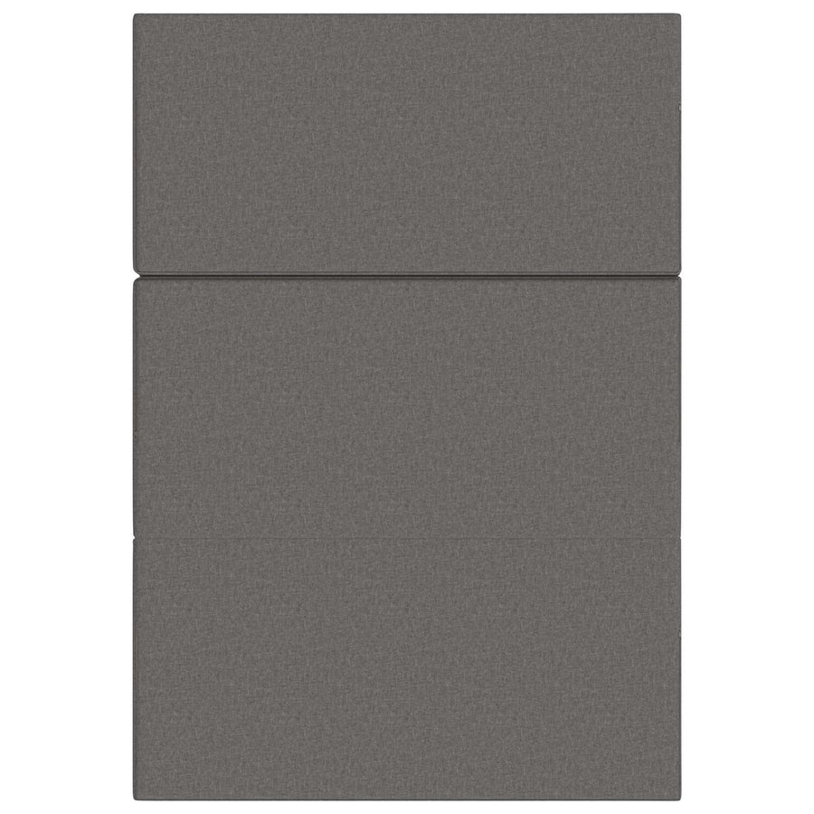 Vouwbare Bankbed 160 x 67 x 45 cm Lichtgrijs