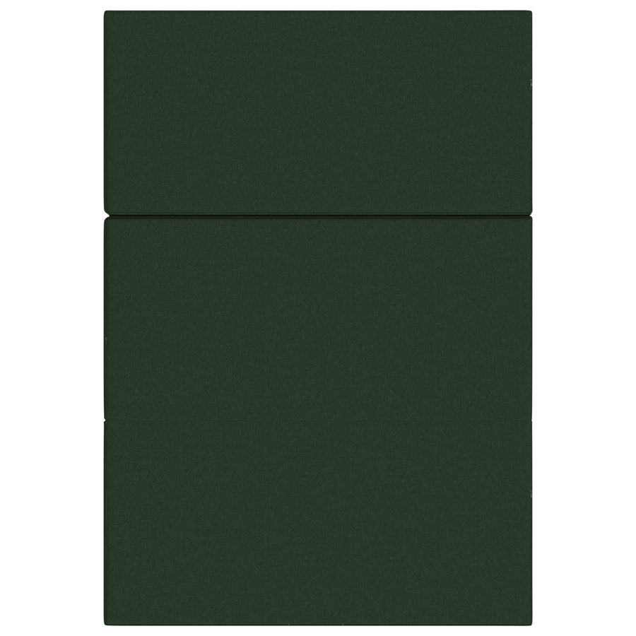 Vouwbare Bankbed 160 x 67 x 45 cm Donkergroen