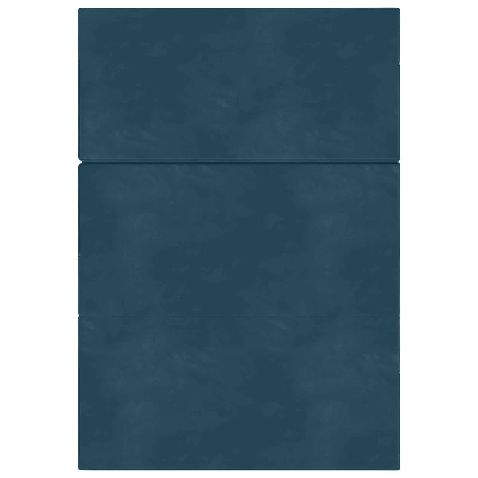 Vouwbare Bankbed 160 x 67 x 45 cm Blauw