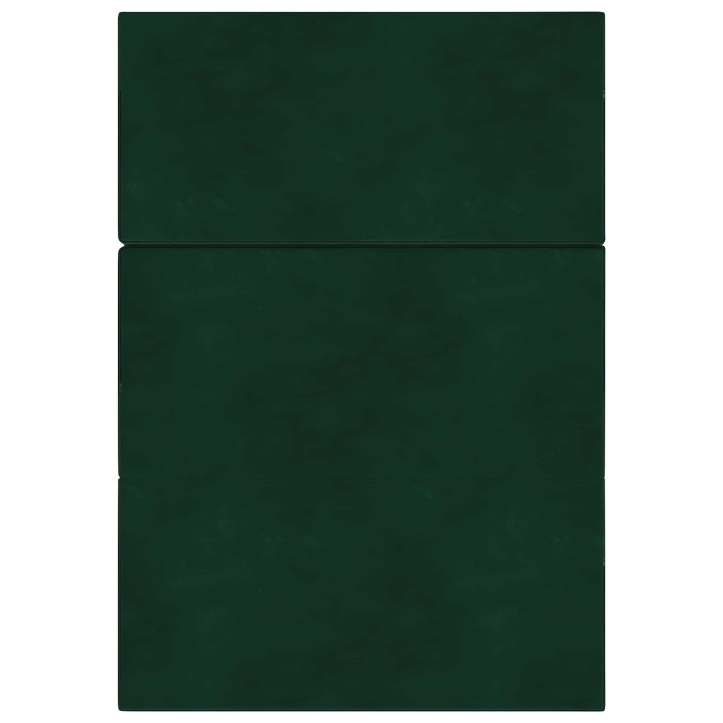 Vouwbare Bankbed 160 x 67 x 45 cm Donkergroen