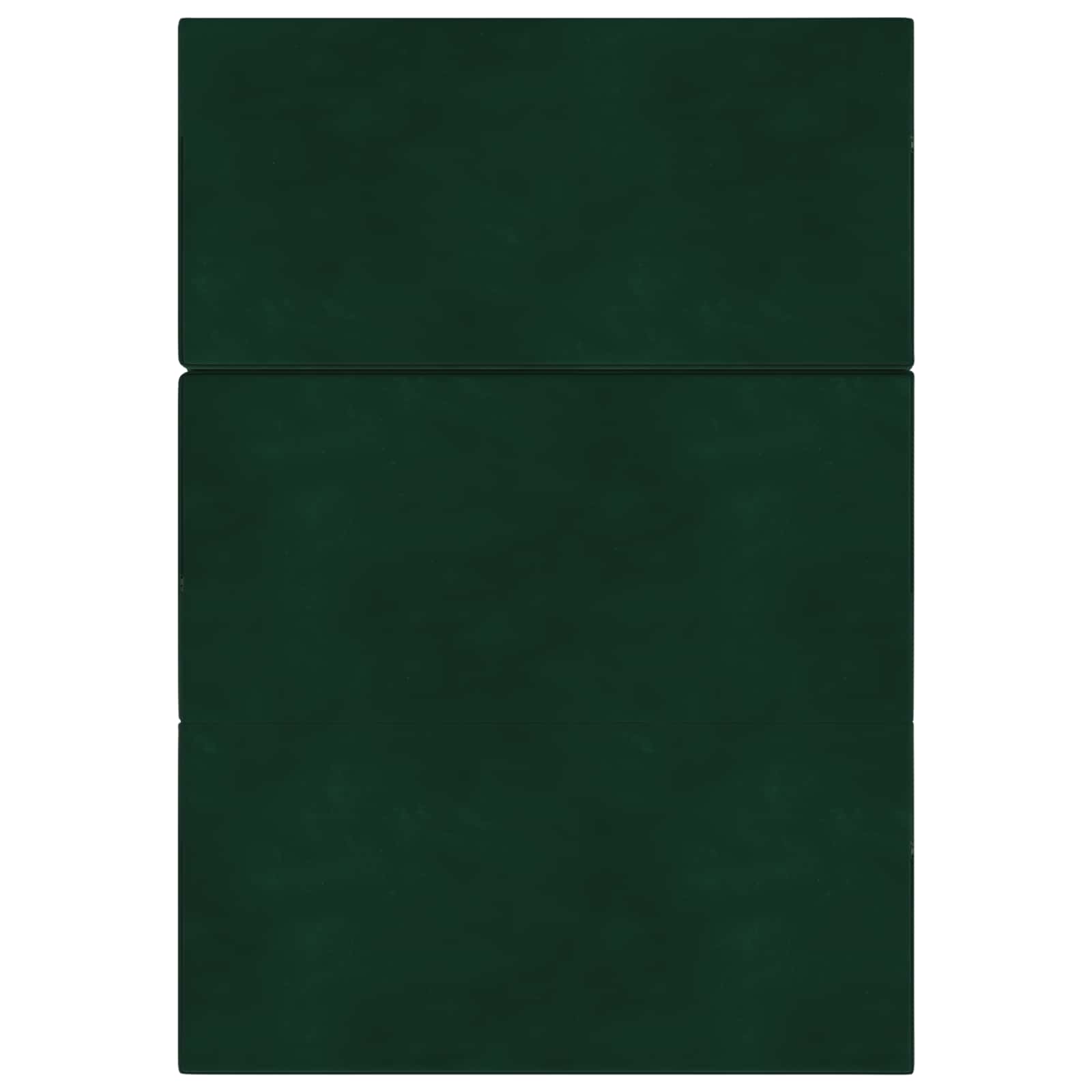 Vouwbare Bankbed 160 x 67 x 45 cm Donkergroen