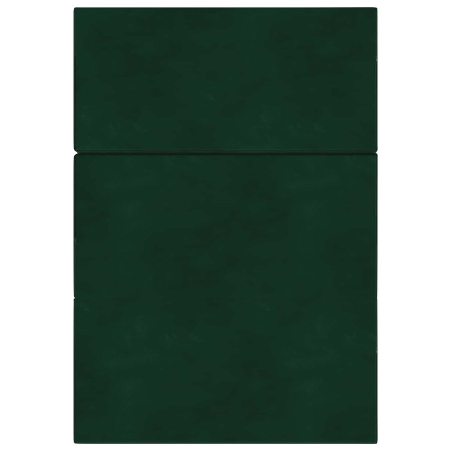 Vouwbare Bankbed 160 x 67 x 45 cm Donkergroen