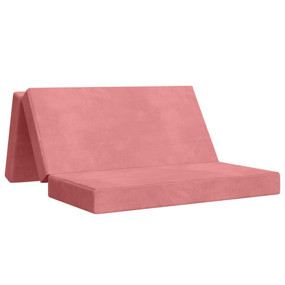 Vouwbare Bankbed 160 x 67 x 45 cm Roze