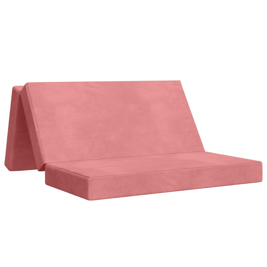 Vouwbare Bankbed 160 x 67 x 45 cm Roze