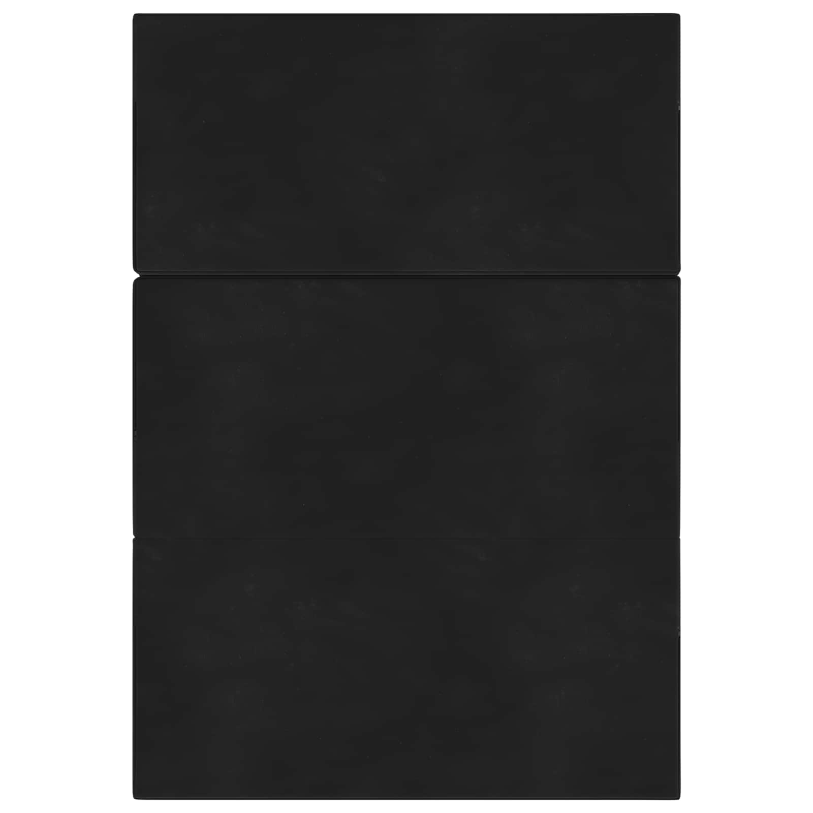 Vouwbare Bankbed 160 x 67 x 45 cm Zwart