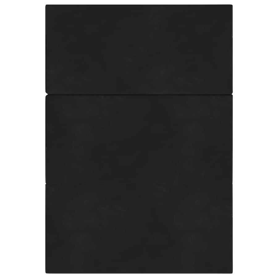 Vouwbare Bankbed 160 x 67 x 45 cm Zwart