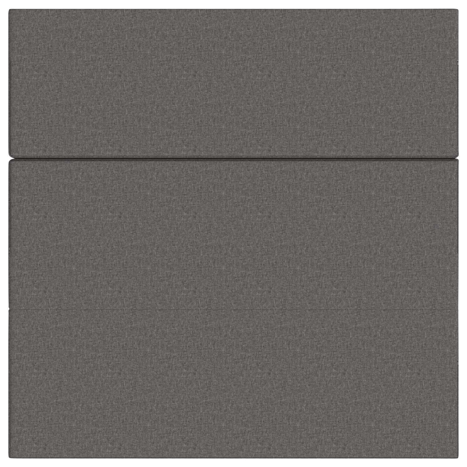 Vouwbare Bankbed 180 x 67 x 45 cm Lichtgrijs