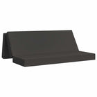 Bankbed 180x67x45 cm donkergrijs