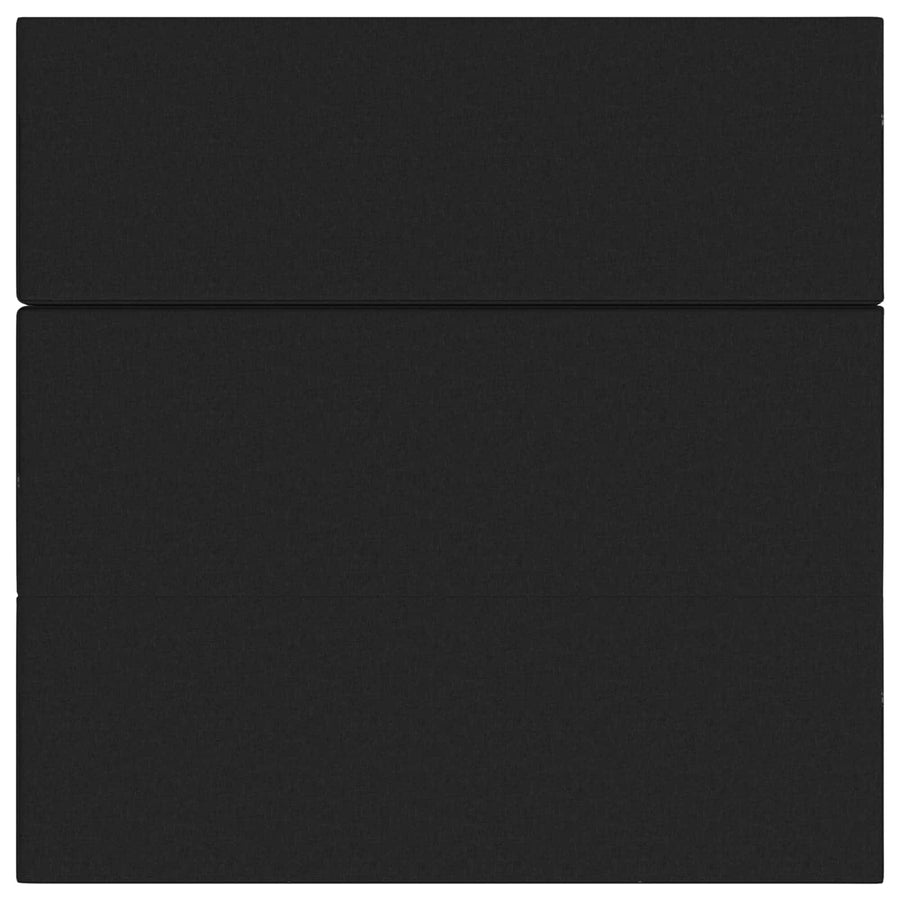 Vouwbare Bankbed 180 x 67 x 45 cm Zwart