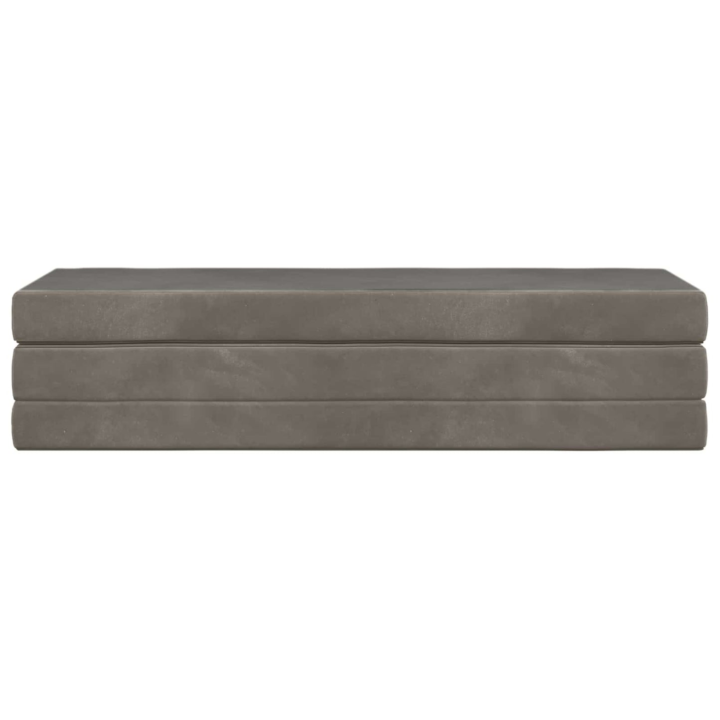 Vouwbare Bankbed 180 x 67 x 45 cm Lichtgrijs