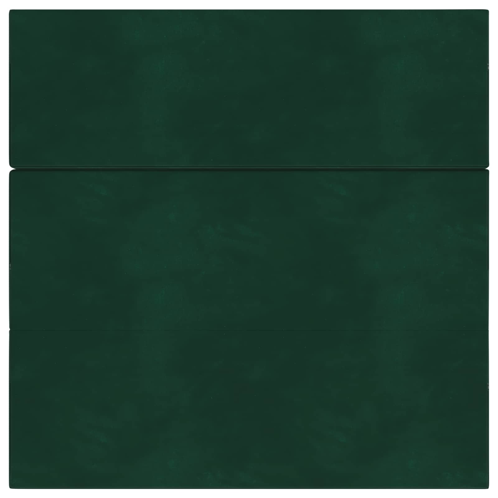 Vouwbare Bankbed 180 x 67 x 45 cm Donkergroen
