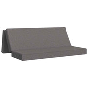 Bankbed lichtgrijs 200x67x45 cm