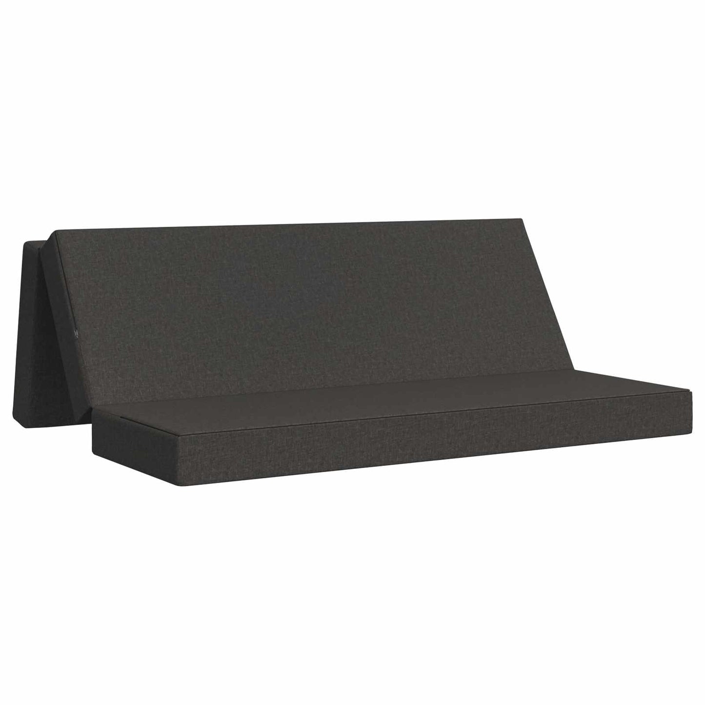 Vouwbare Bankbed 200 x 67 x 45 cm Donkergrijs