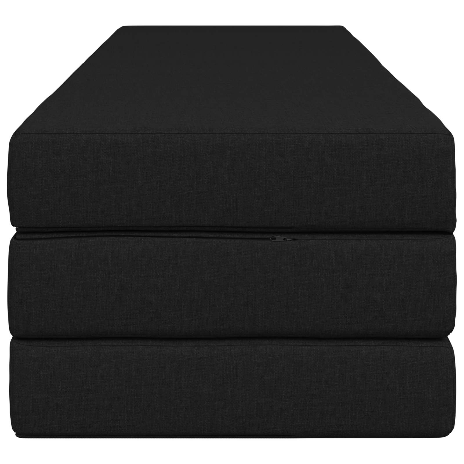 Vouwbare Bankbed 200 x 67 x 45 cm Zwart