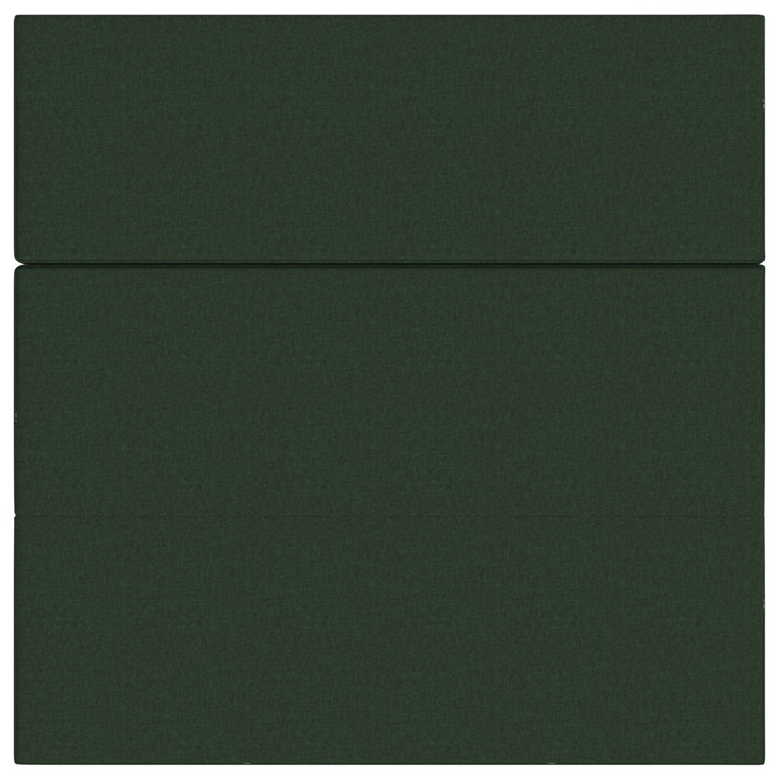 Vouwbare Bankbed 200 x 67 x 45 cm Donkergroen