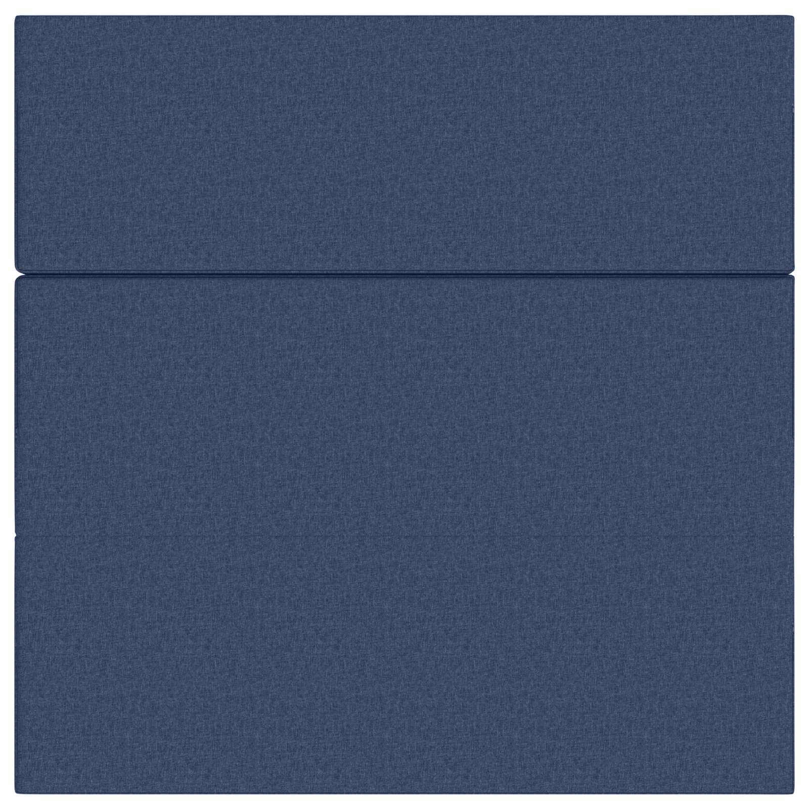 Vouwbare Bankbed 200 x 67 x 45 cm Blauw