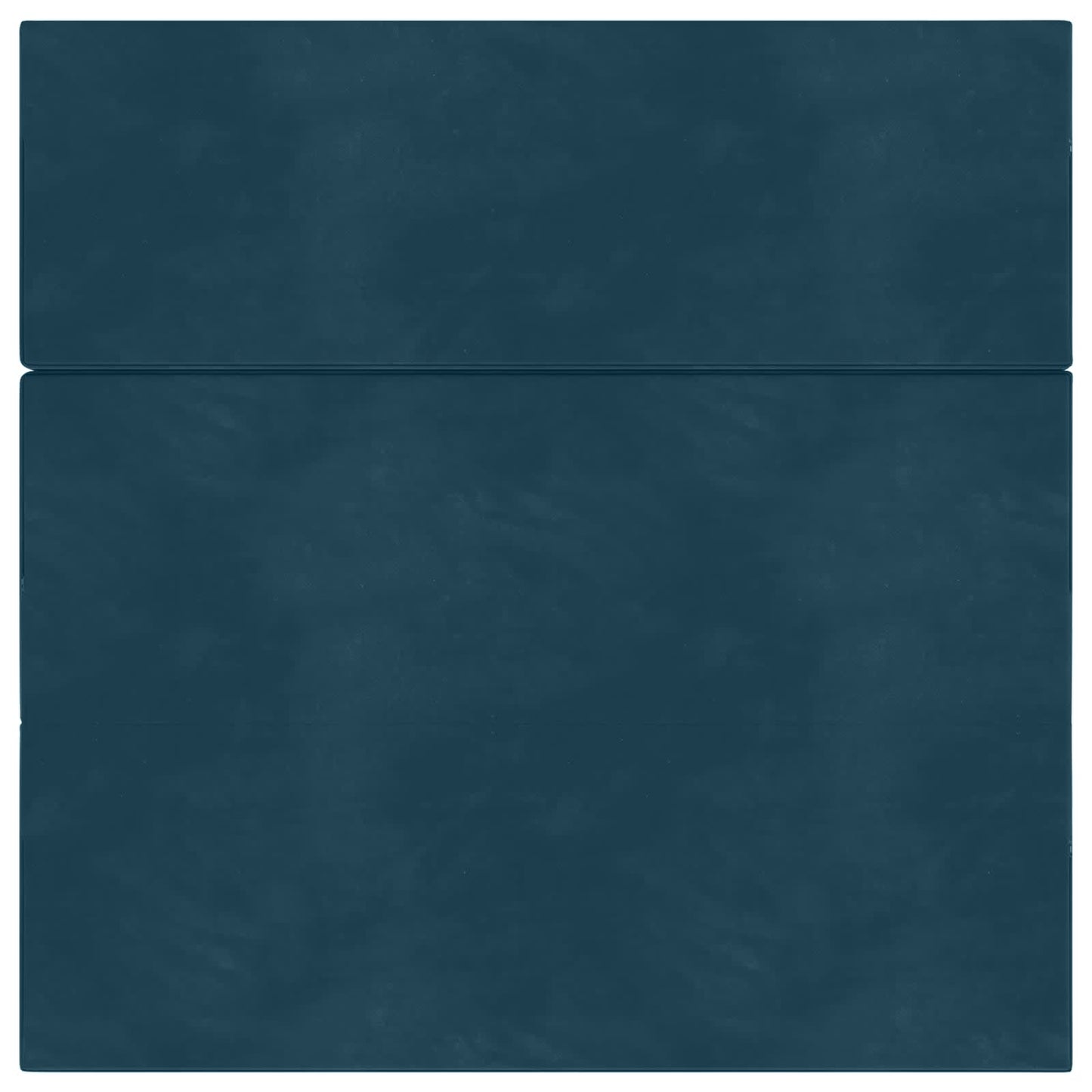 Vouwbare Bankbed 200 x 67 x 45 cm Blauw