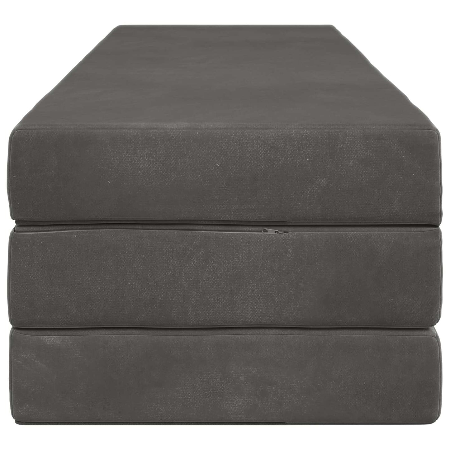 Vouwbare Bankbed 200 x 67 x 45 cm Donkergrijs