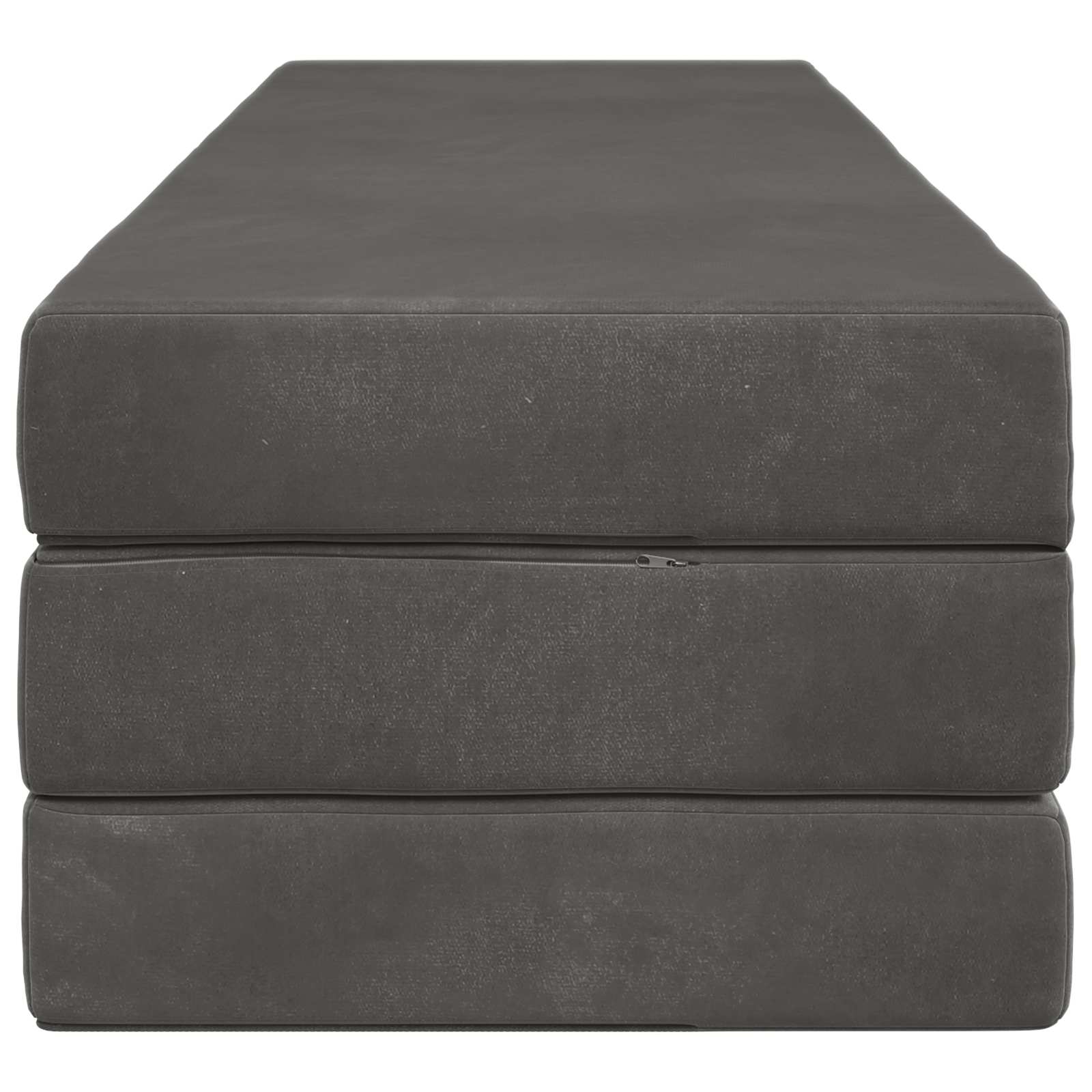 Vouwbare Bankbed 200 x 67 x 45 cm Donkergrijs