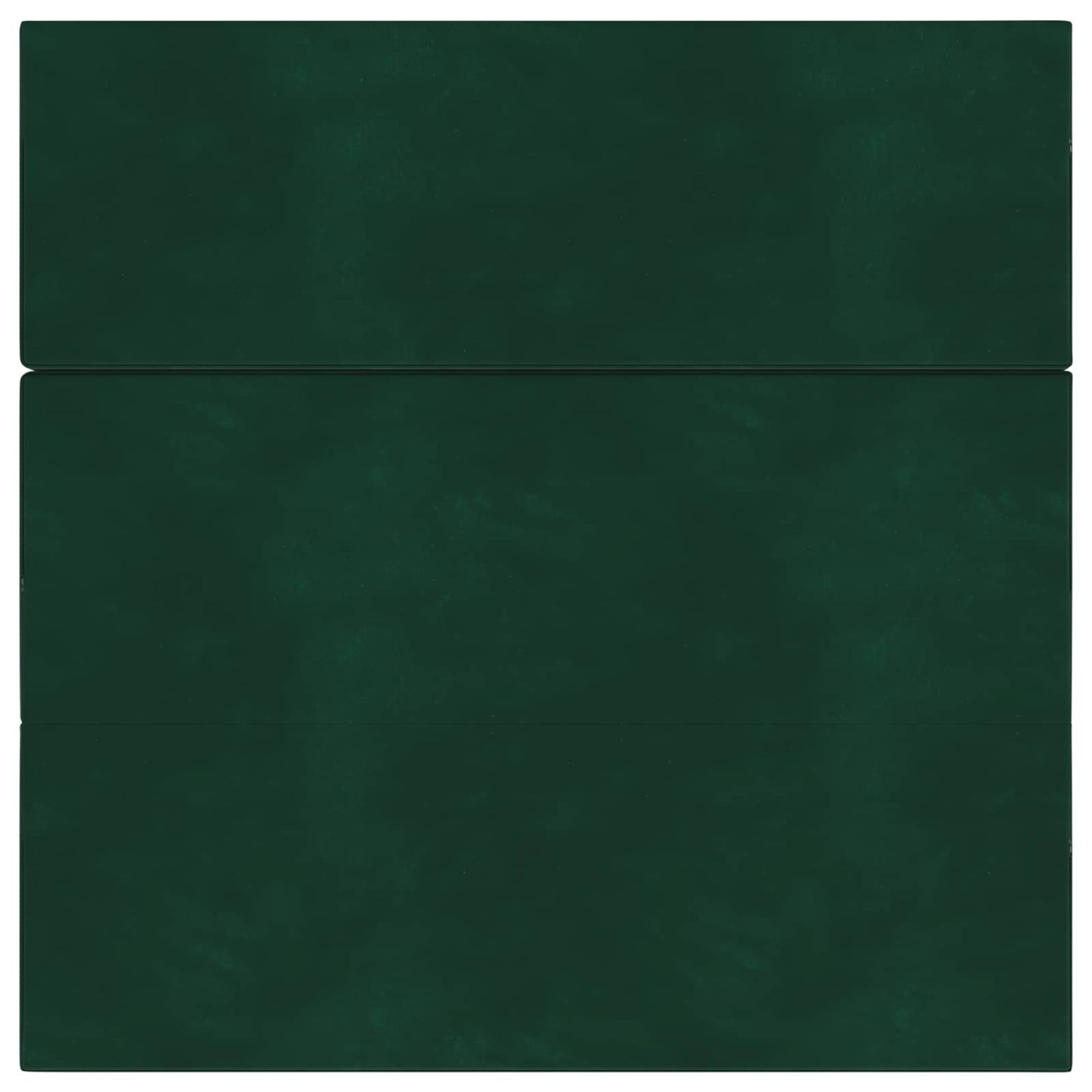 Vouwbare Bankbed 200 x 67 x 45 cm Donkergroen