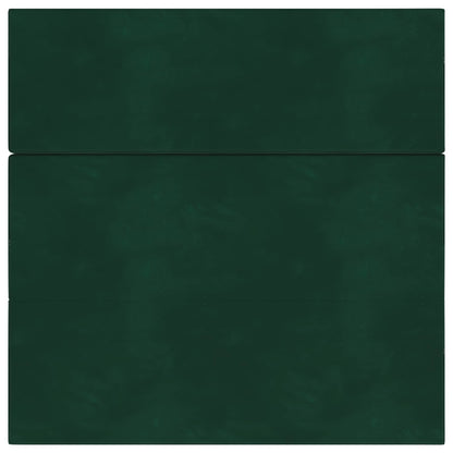 Vouwbare Bankbed 200 x 67 x 45 cm Donkergroen