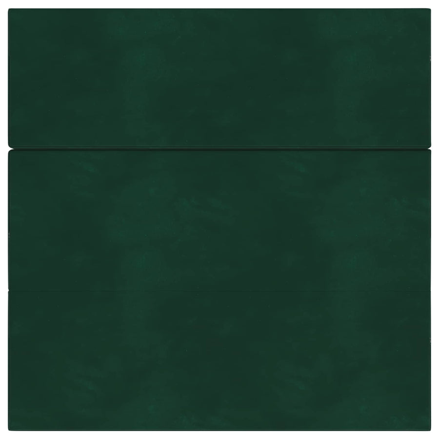 Vouwbare Bankbed 200 x 67 x 45 cm Donkergroen