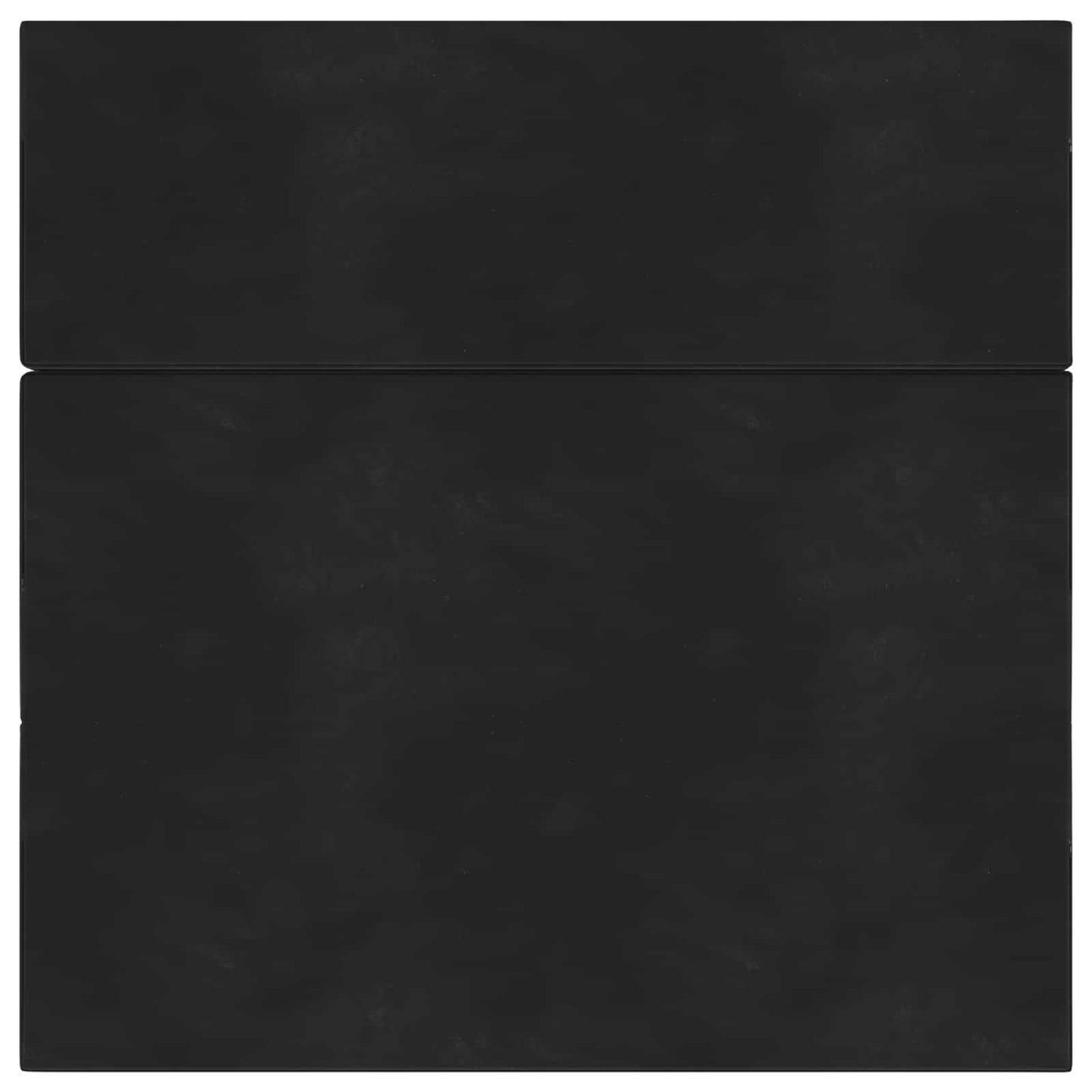 Vouwbare Bankbed 200 x 67 x 45 cm Zwart