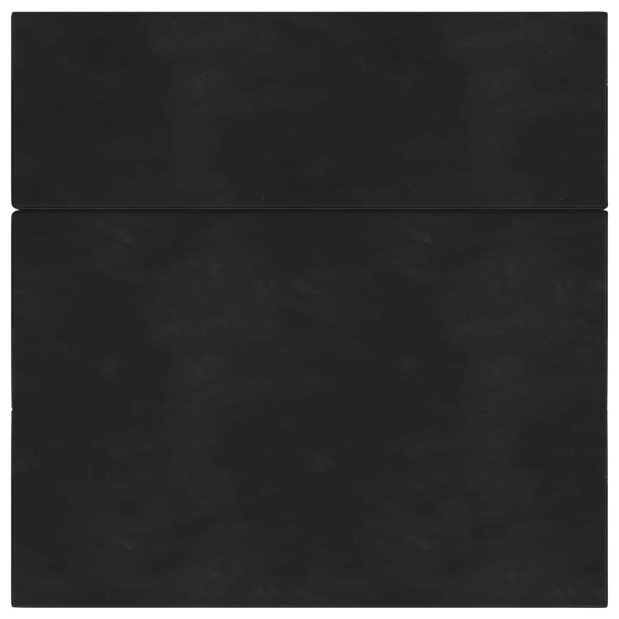 Vouwbare Bankbed 200 x 67 x 45 cm Zwart