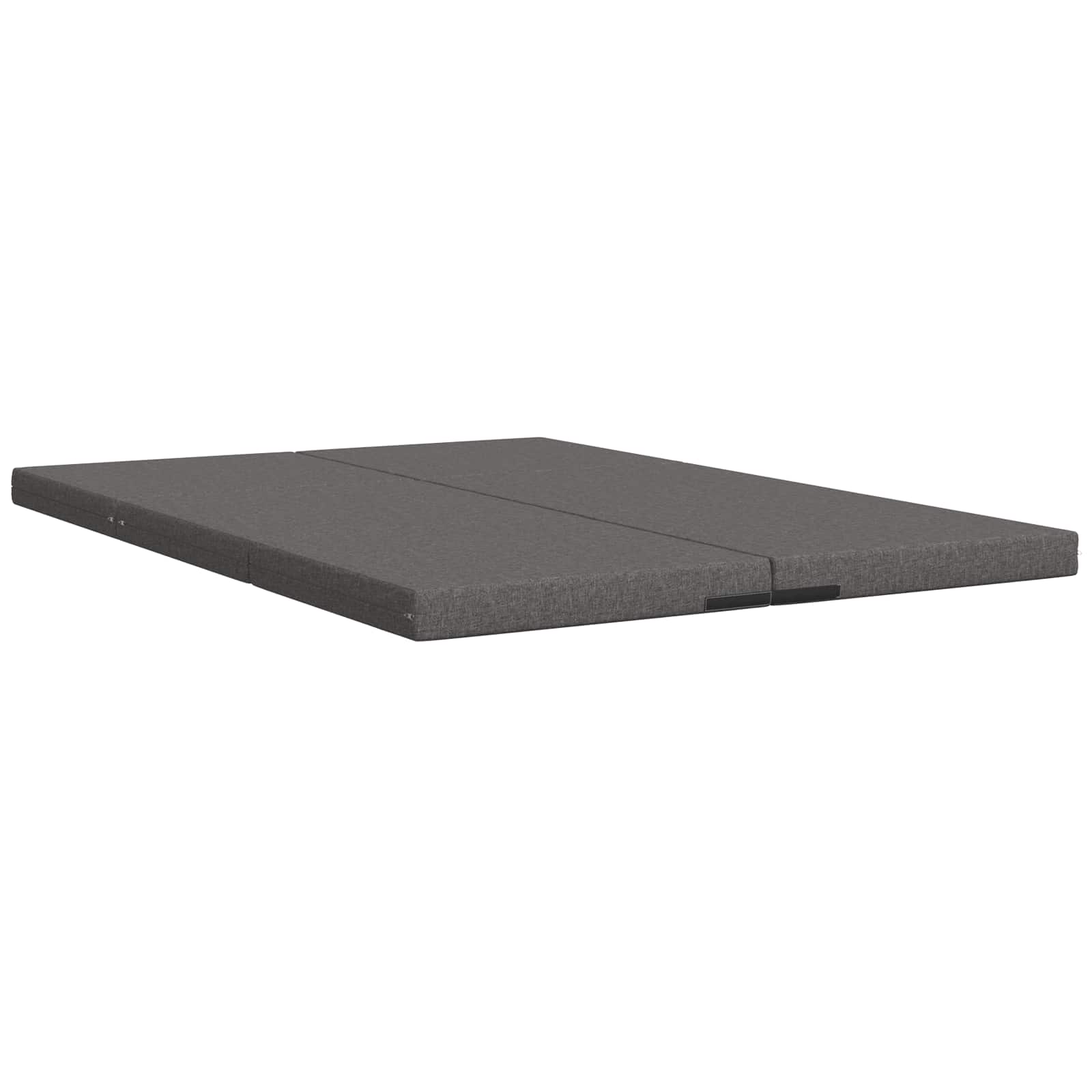 Vouwbare Bankbed 140 x 67 x 45 cm Lichtgrijs