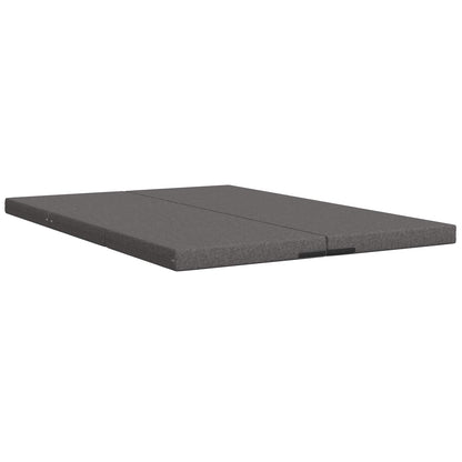 Vouwbare Bankbed 140 x 67 x 45 cm Lichtgrijs