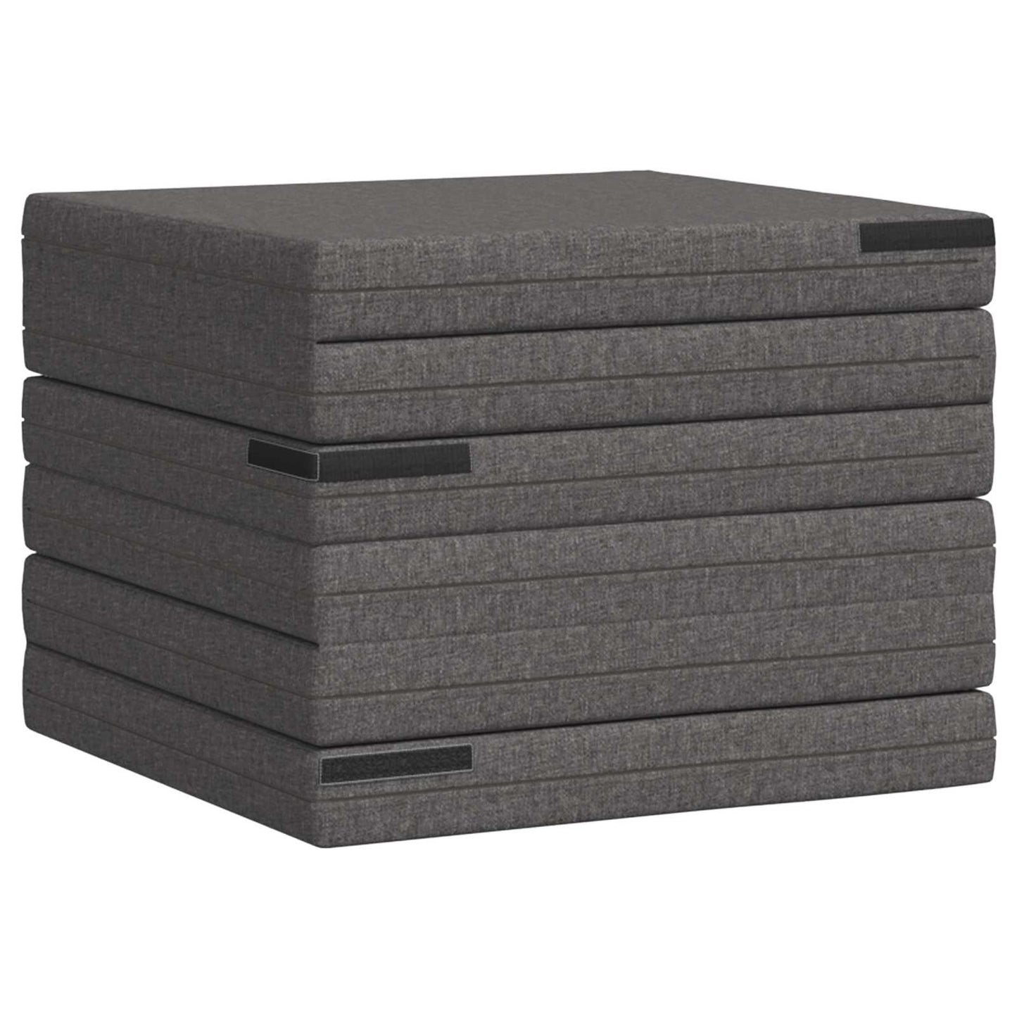 Vouwbare Bankbed 140 x 67 x 45 cm Lichtgrijs