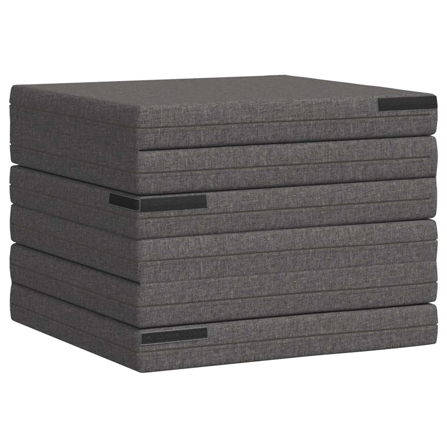 Vouwbare Bankbed 140 x 67 x 45 cm Lichtgrijs