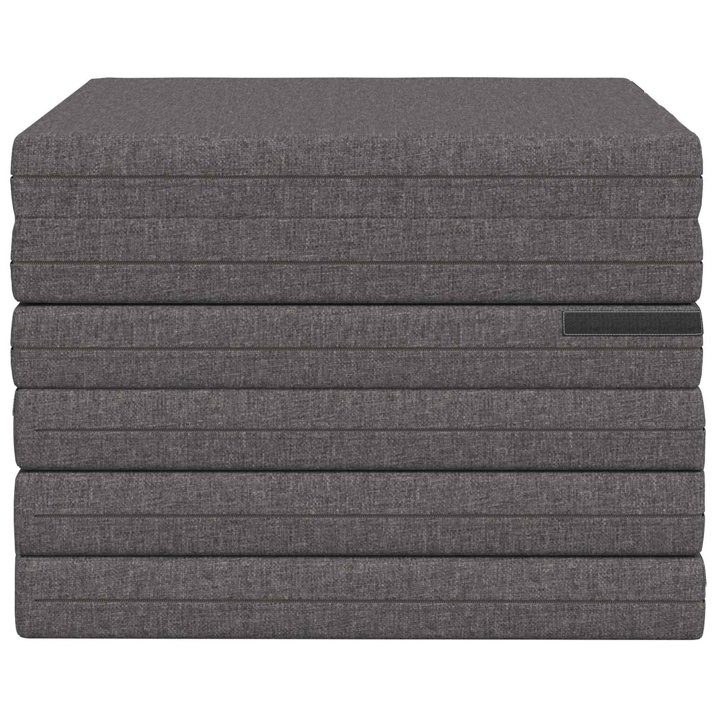 Vouwbare Bankbed 140 x 67 x 45 cm Lichtgrijs