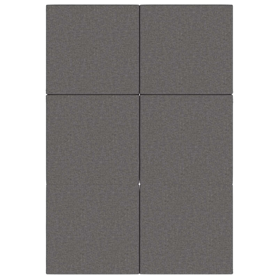 Vouwbare Bankbed 140 x 67 x 45 cm Lichtgrijs