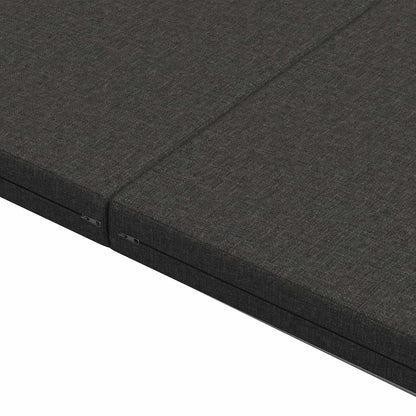 Vouwbare Bankbed 140 x 67 x 45 cm Donkergrijs