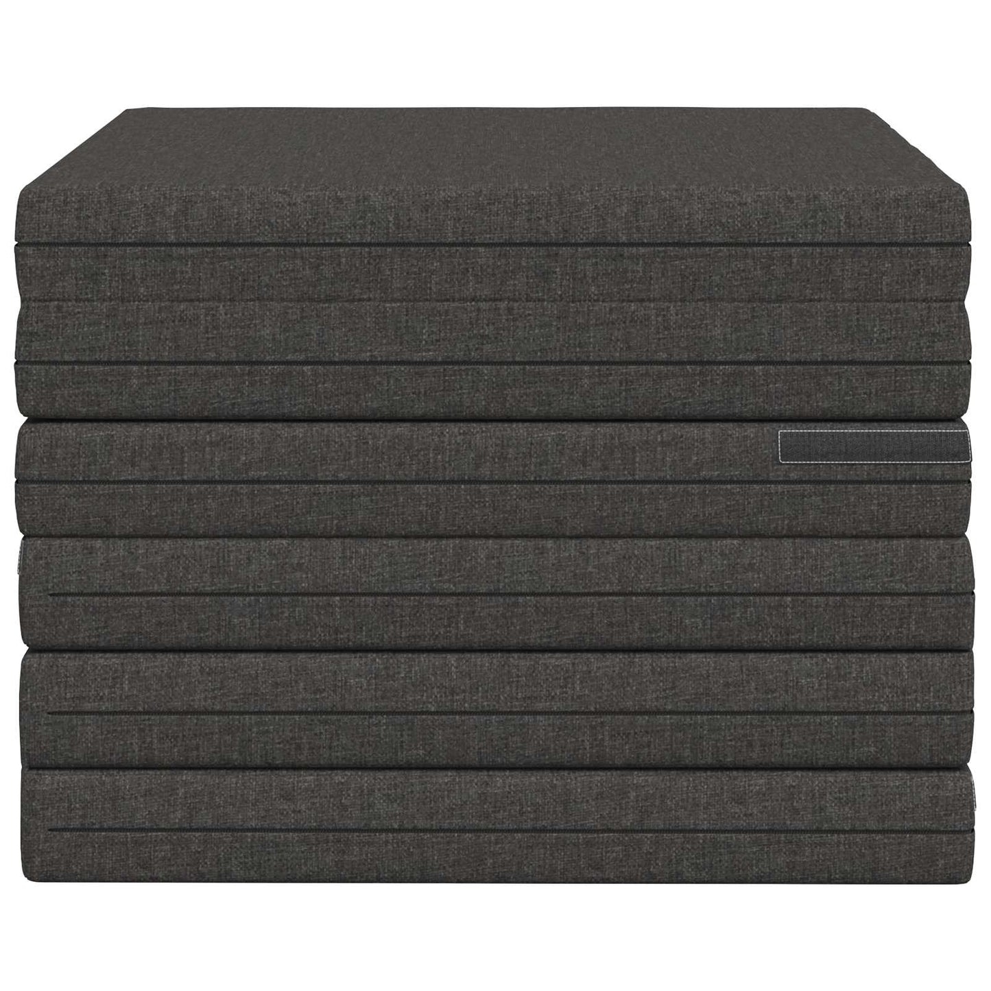 Vouwbare Bankbed 140 x 67 x 45 cm Donkergrijs