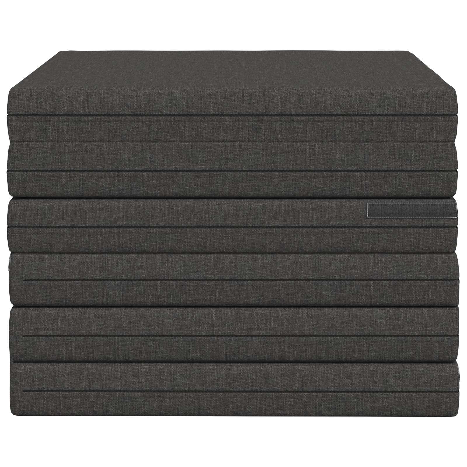 Vouwbare Bankbed 140 x 67 x 45 cm Donkergrijs
