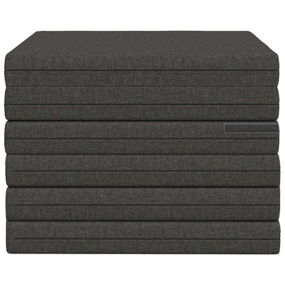 Vouwbare Bankbed 140 x 67 x 45 cm Donkergrijs