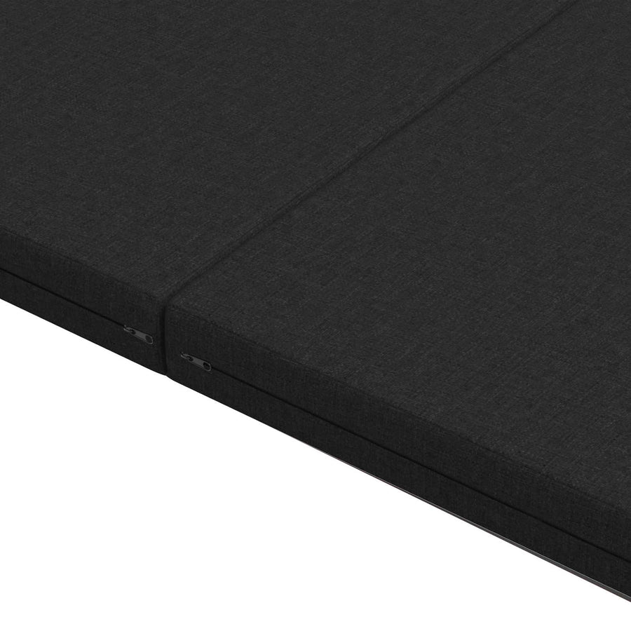 Vouwbare Bankbed 140 x 67 x 45 cm Zwart