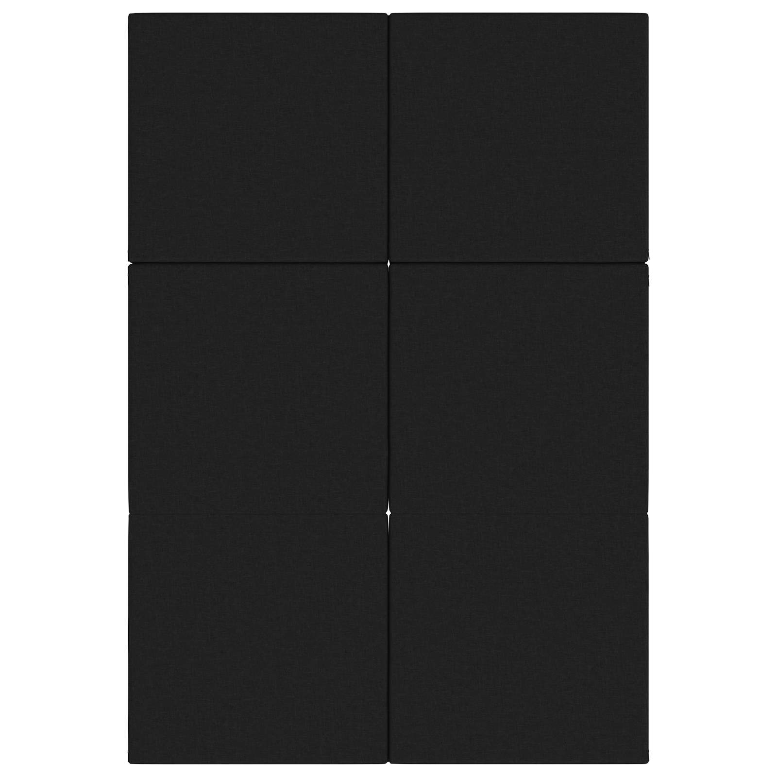 Vouwbare Bankbed 140 x 67 x 45 cm Zwart