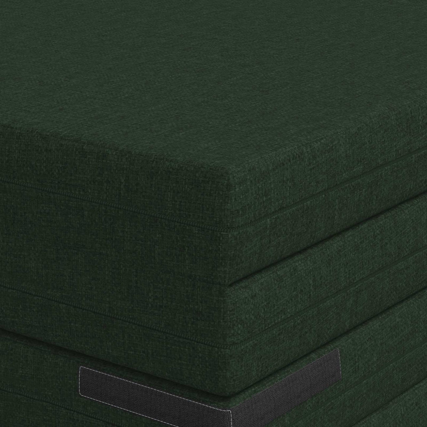 Vouwbare Bankbed 140 x 67 x 45 cm Donkergroen