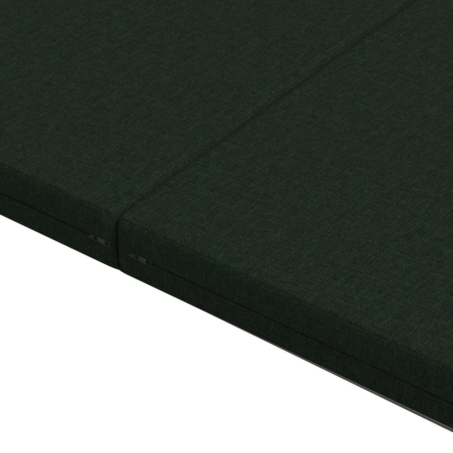 Vouwbare Bankbed 140 x 67 x 45 cm Donkergroen