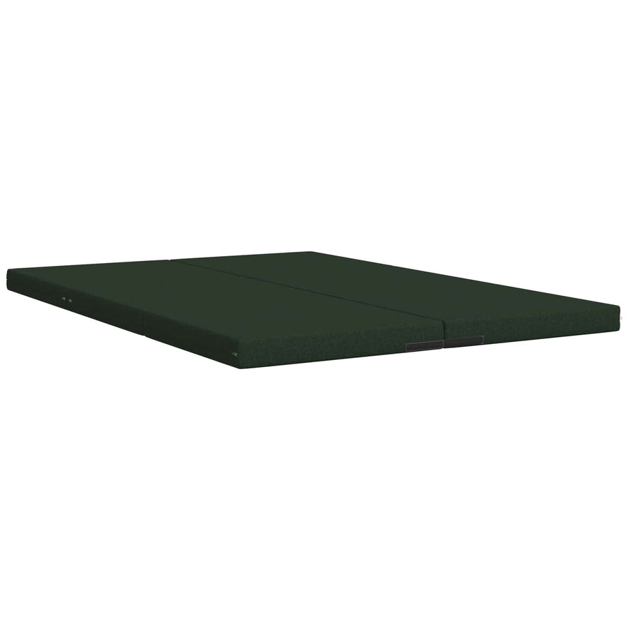 Vouwbare Bankbed 140 x 67 x 45 cm Donkergroen