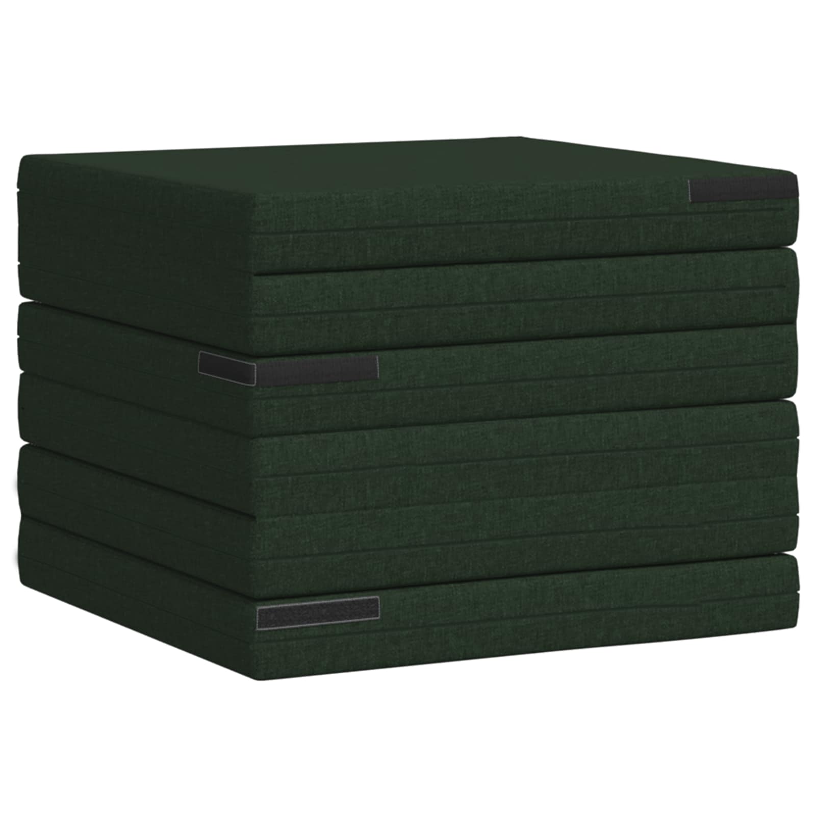 Vouwbare Bankbed 140 x 67 x 45 cm Donkergroen