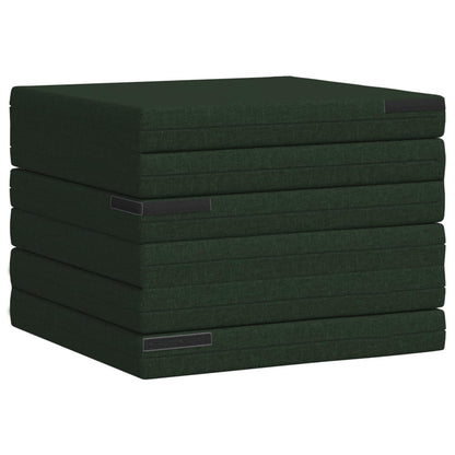 Vouwbare Bankbed 140 x 67 x 45 cm Donkergroen