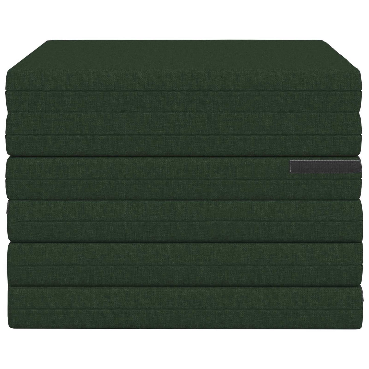 Vouwbare Bankbed 140 x 67 x 45 cm Donkergroen
