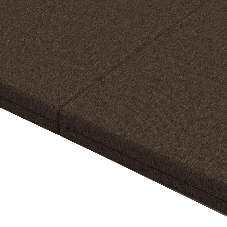 Vouwbare Bankbed 140 x 67 x 45 cm Taupe