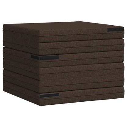 Vouwbare Bankbed 140 x 67 x 45 cm Taupe
