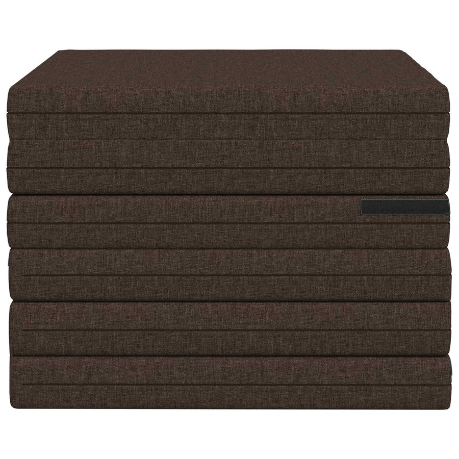 Vouwbare Bankbed 140 x 67 x 45 cm Taupe